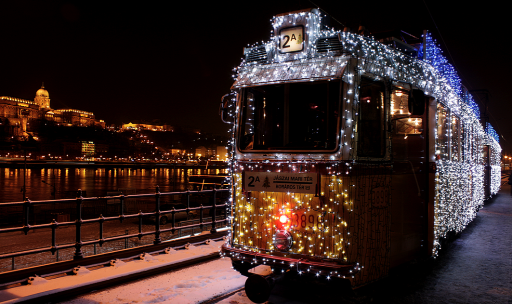 Krishtlindje  në kryeqytetin hungarez, Budapest